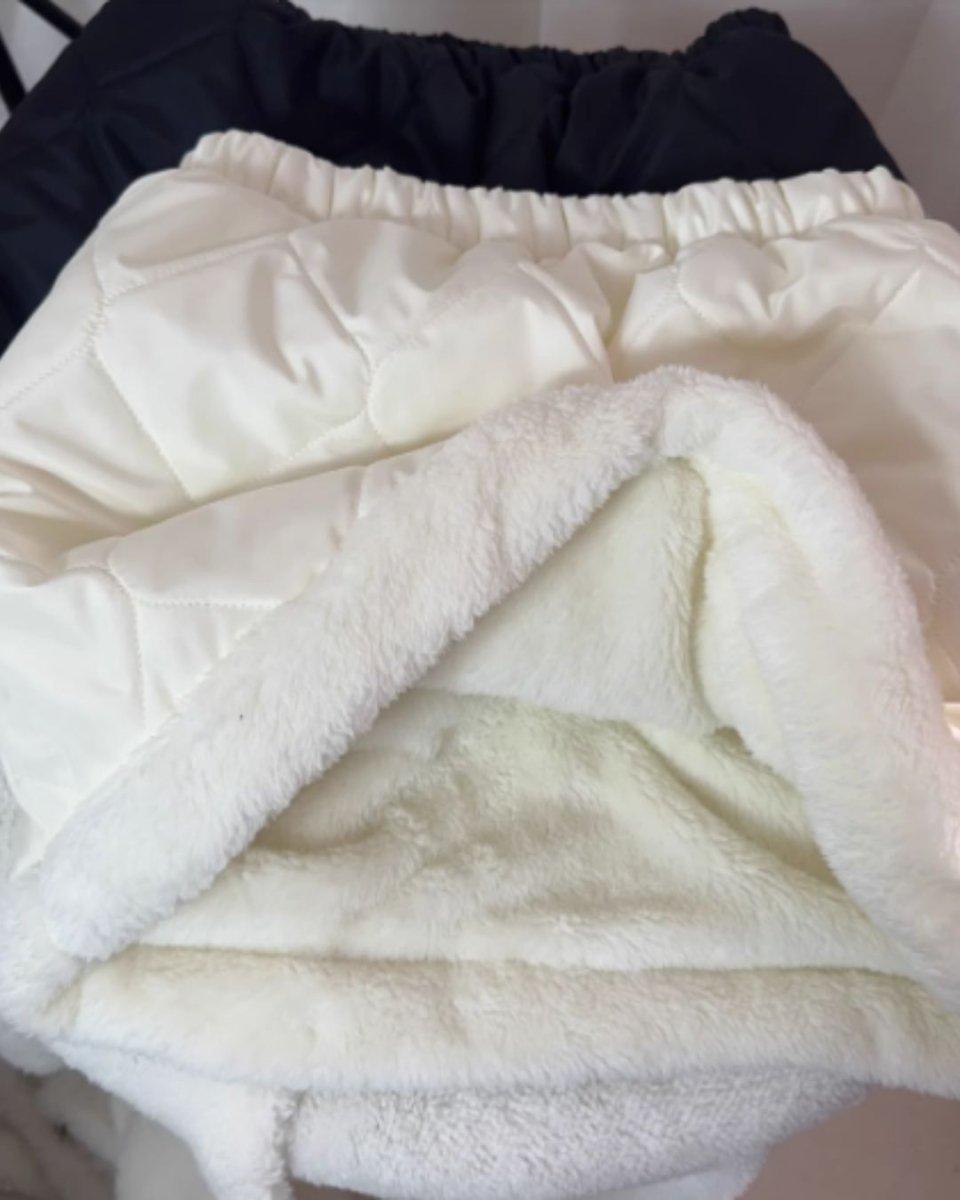 裏ボア キルティングゴルフスカート　CH945 - Chamule