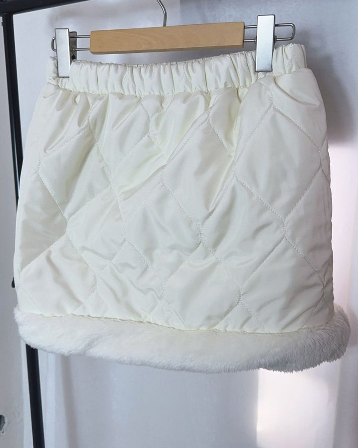 裏ボア キルティングゴルフスカート　CH945 - Chamule