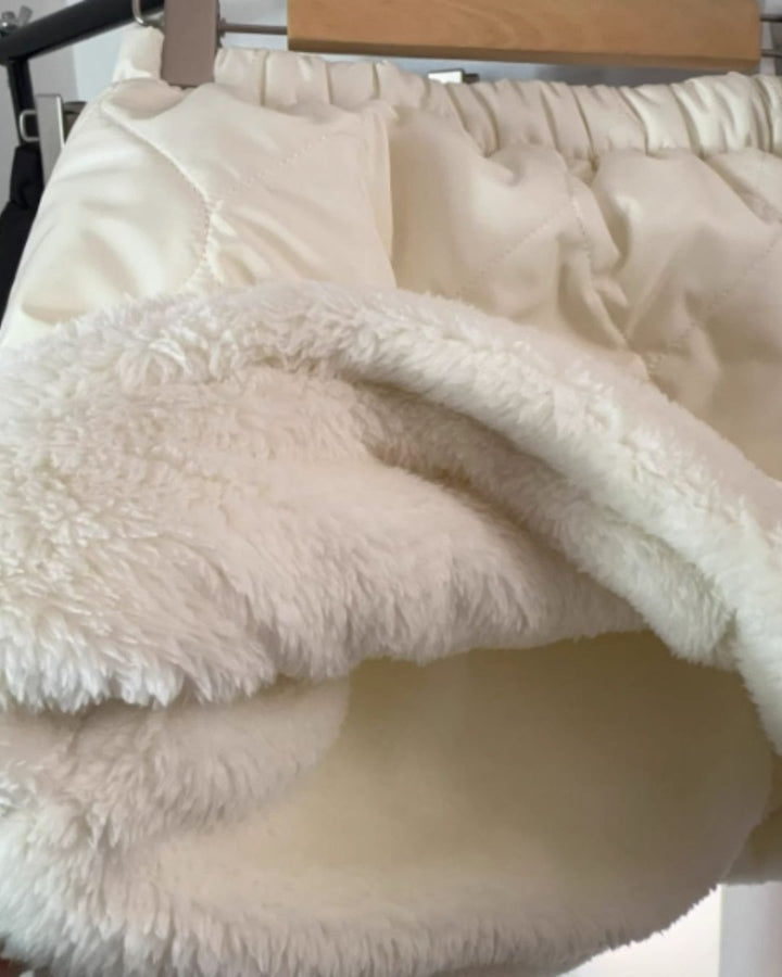 裏ボア キルティングゴルフスカート　CH945 - Chamule