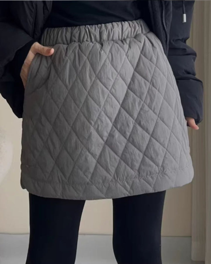 エアヴェールゴルフキルトスカート　CH947 - Chamule