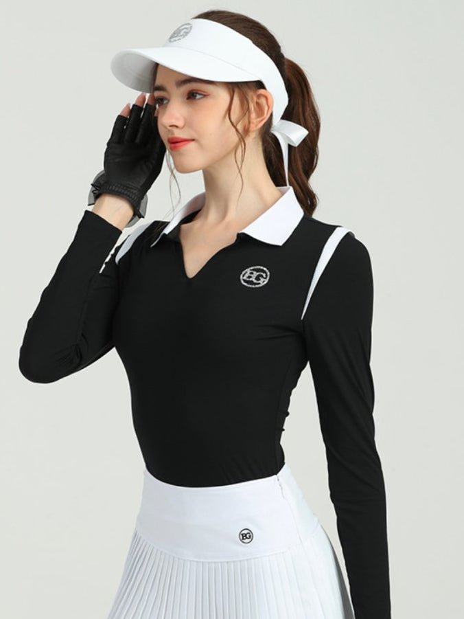 バイカラーポロセットアップ　【セットアップ可】　CH948 - Chamule