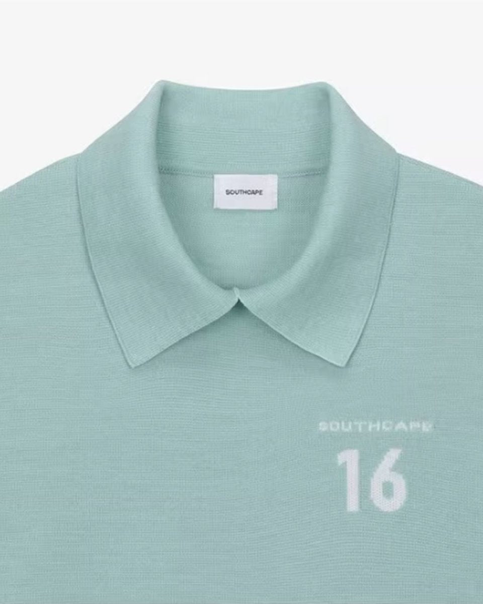 ナンバーロゴ襟付きニット ゴルフトップス　CH949 - Chamule