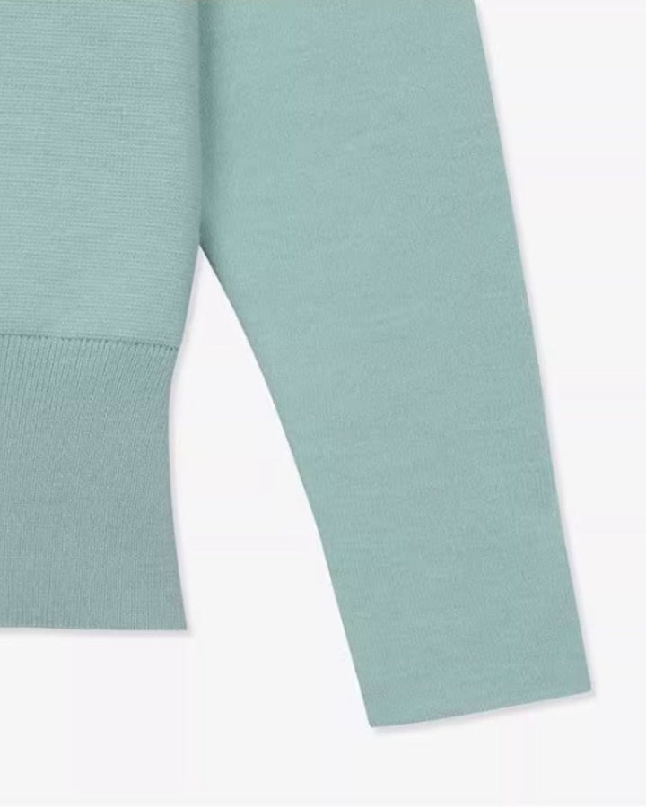 ナンバーロゴ襟付きニット ゴルフトップス　CH949 - Chamule