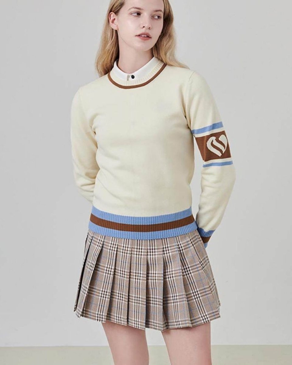 ロゴアクセントニット ゴルフトップス CH953 - Chamule