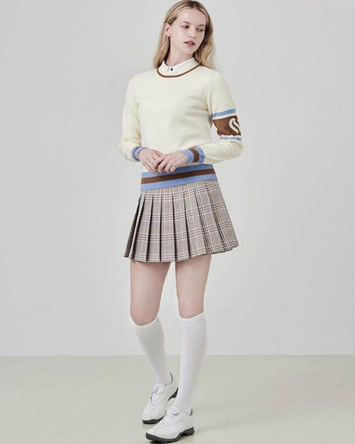 ロゴアクセントニット ゴルフトップス CH953 - Chamule