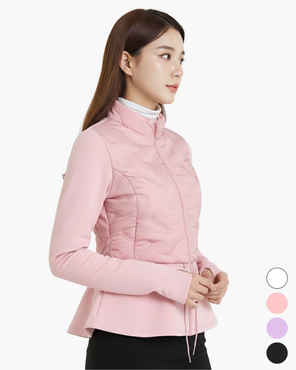 ペプラム中綿ジャケット ゴルフウェア CH956 - Chamule