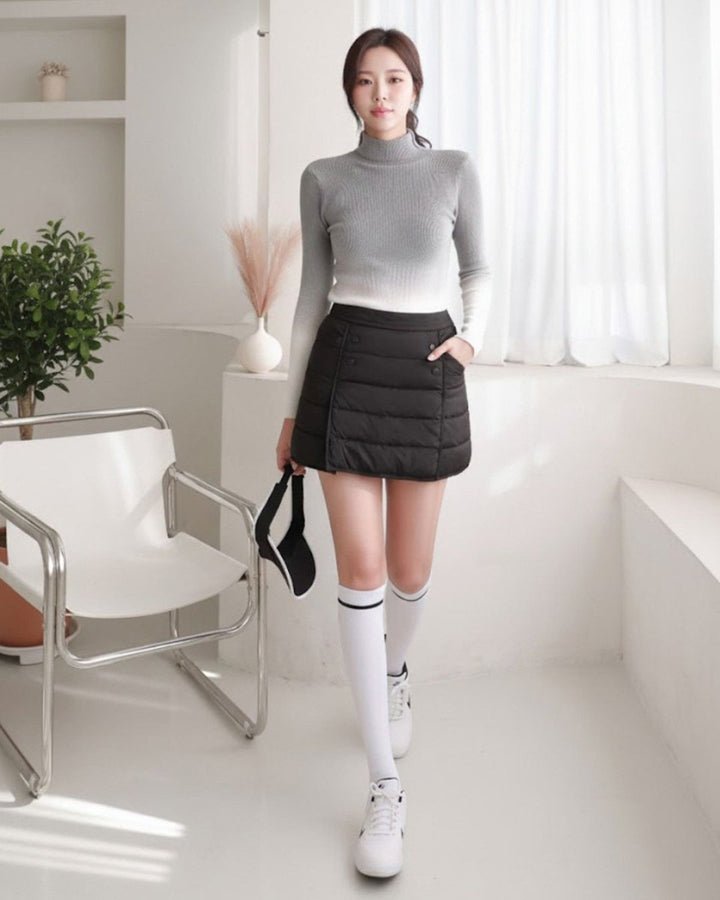 インパン付き エコダウンパディングスカート CH964 - Chamule