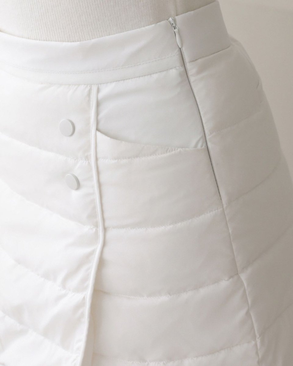 インパン付き エコダウンパディングスカート CH964 - Chamule