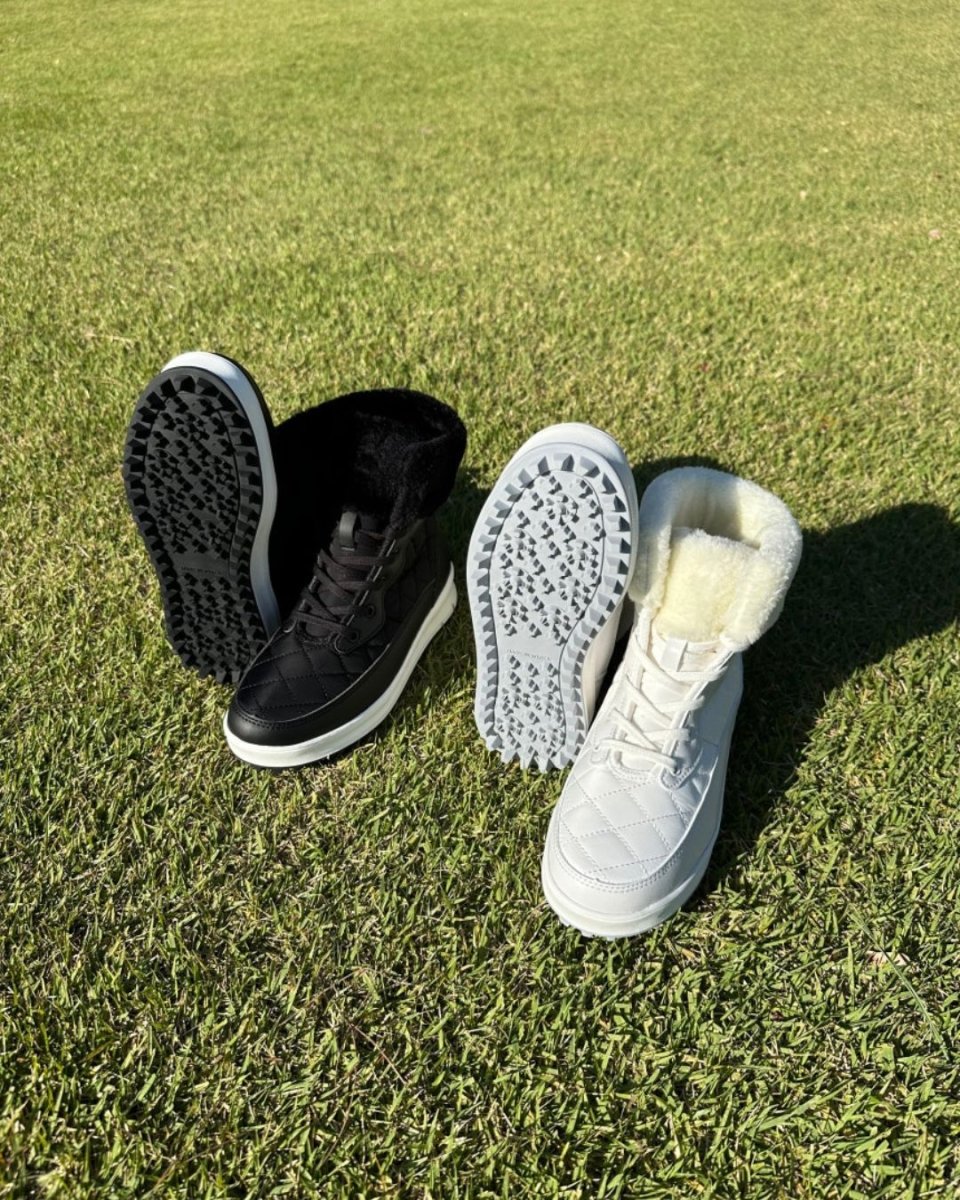 ふわ口ボア キルティングショートブーツ　CH965 - Chamule