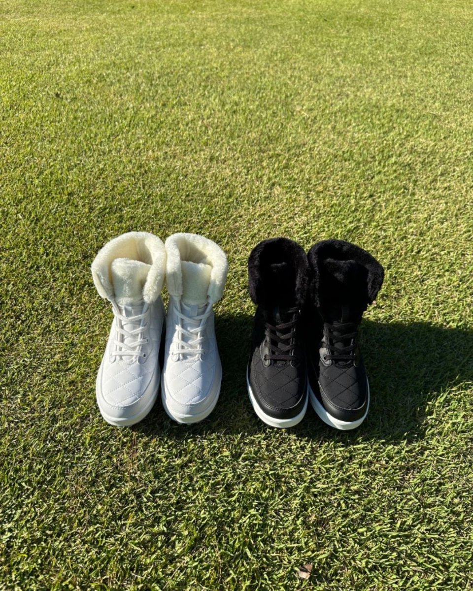 ふわ口ボア キルティングショートブーツ　CH965 - Chamule