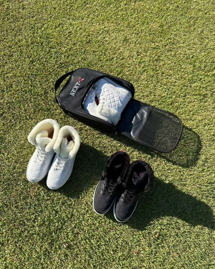 ふわ口ボア キルティングショートブーツ　CH965 - Chamule