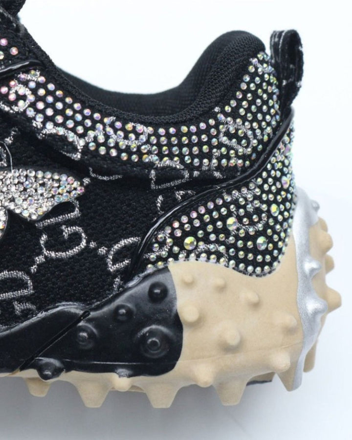 レースアップキュービックスニーカーゴルフシューズ CH966 - Chamule