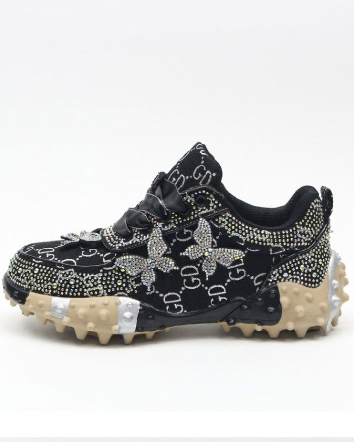 レースアップキュービックスニーカーゴルフシューズ CH966 - Chamule