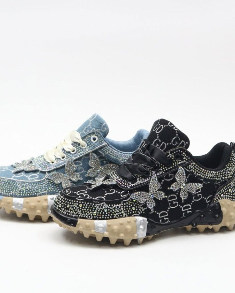 レースアップキュービックスニーカーゴルフシューズ CH966 - Chamule