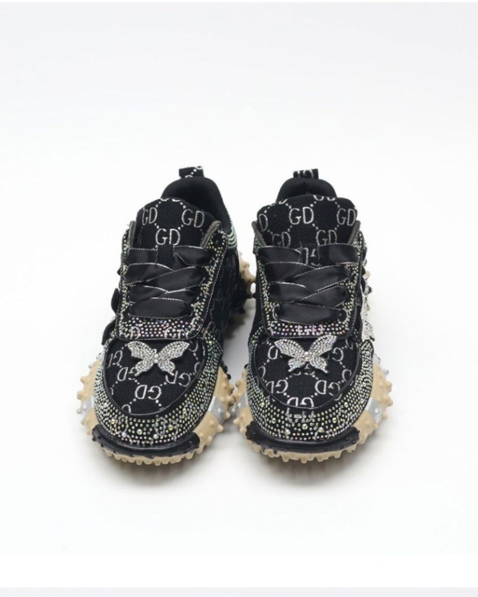 レースアップキュービックスニーカーゴルフシューズ CH966 - Chamule