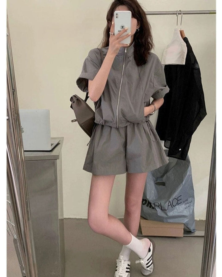 ジップアップセットアップ　CH969 - Chamule