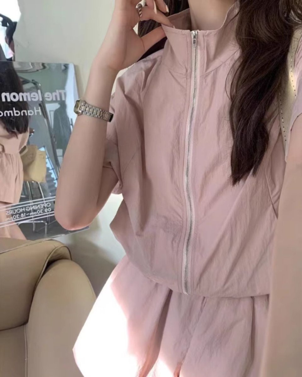 ジップアップセットアップ　CH969 - Chamule