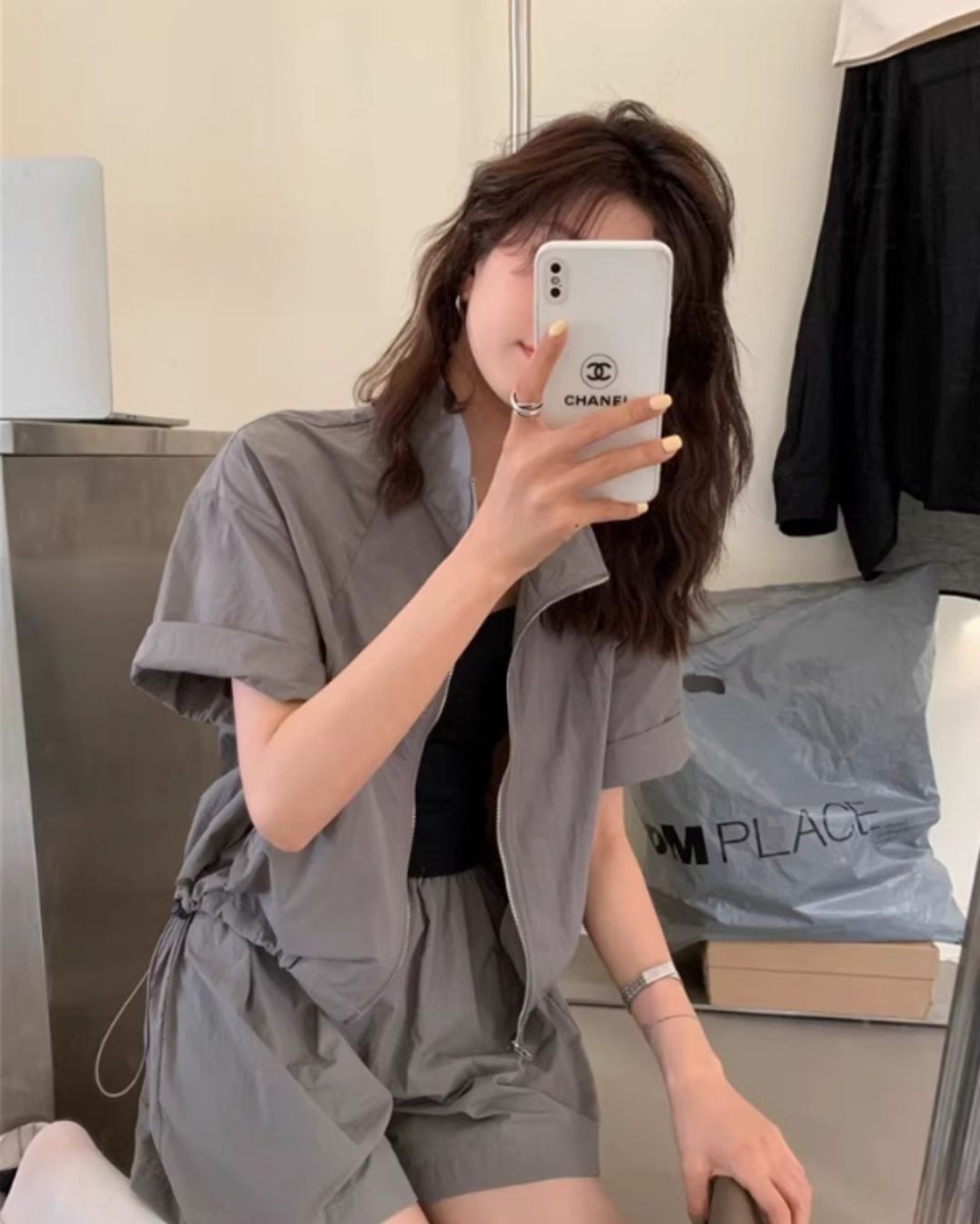 ジップアップセットアップ　CH969 - Chamule