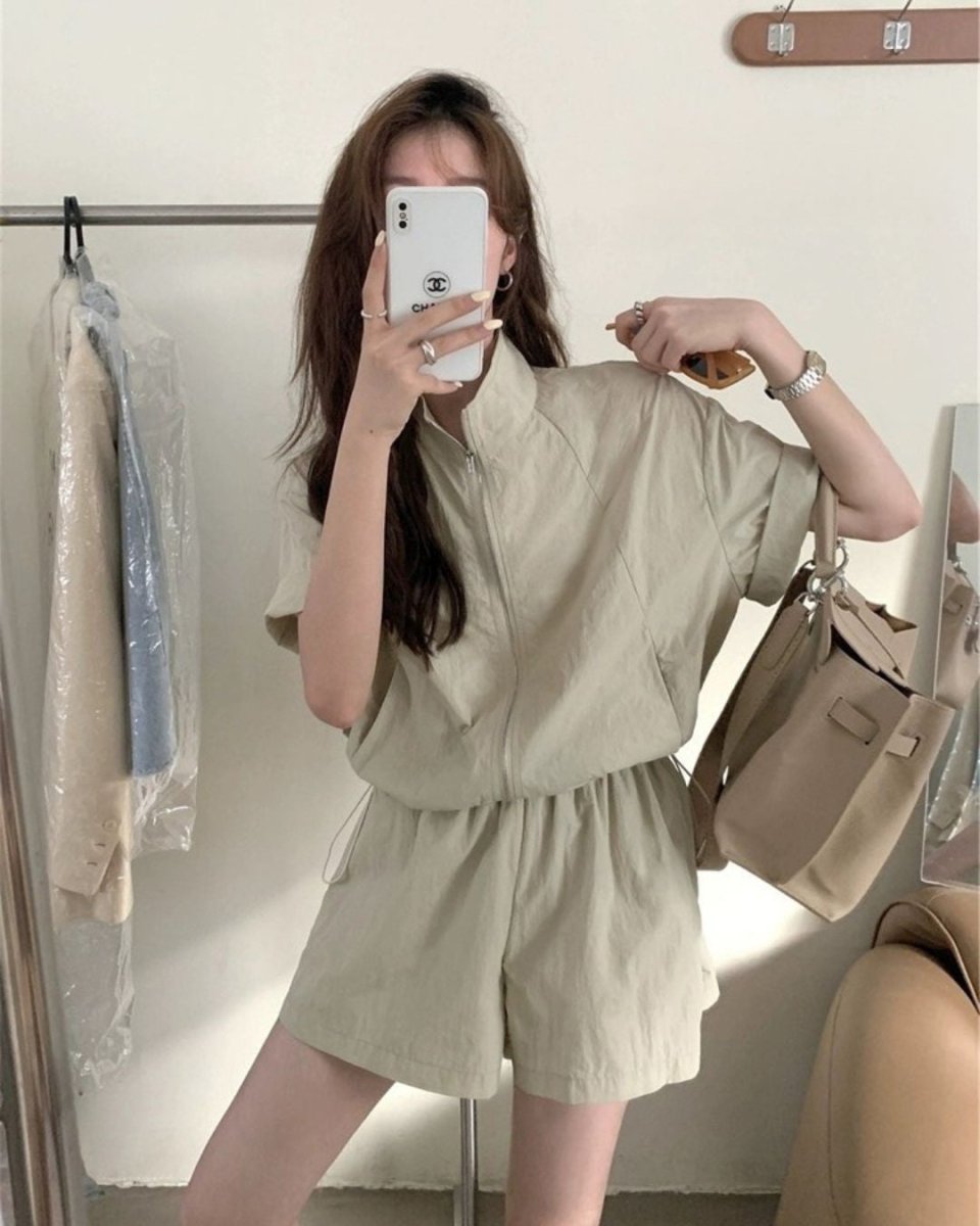 ジップアップセットアップ　CH969 - Chamule