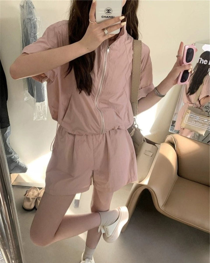 ジップアップセットアップ　CH969 - Chamule