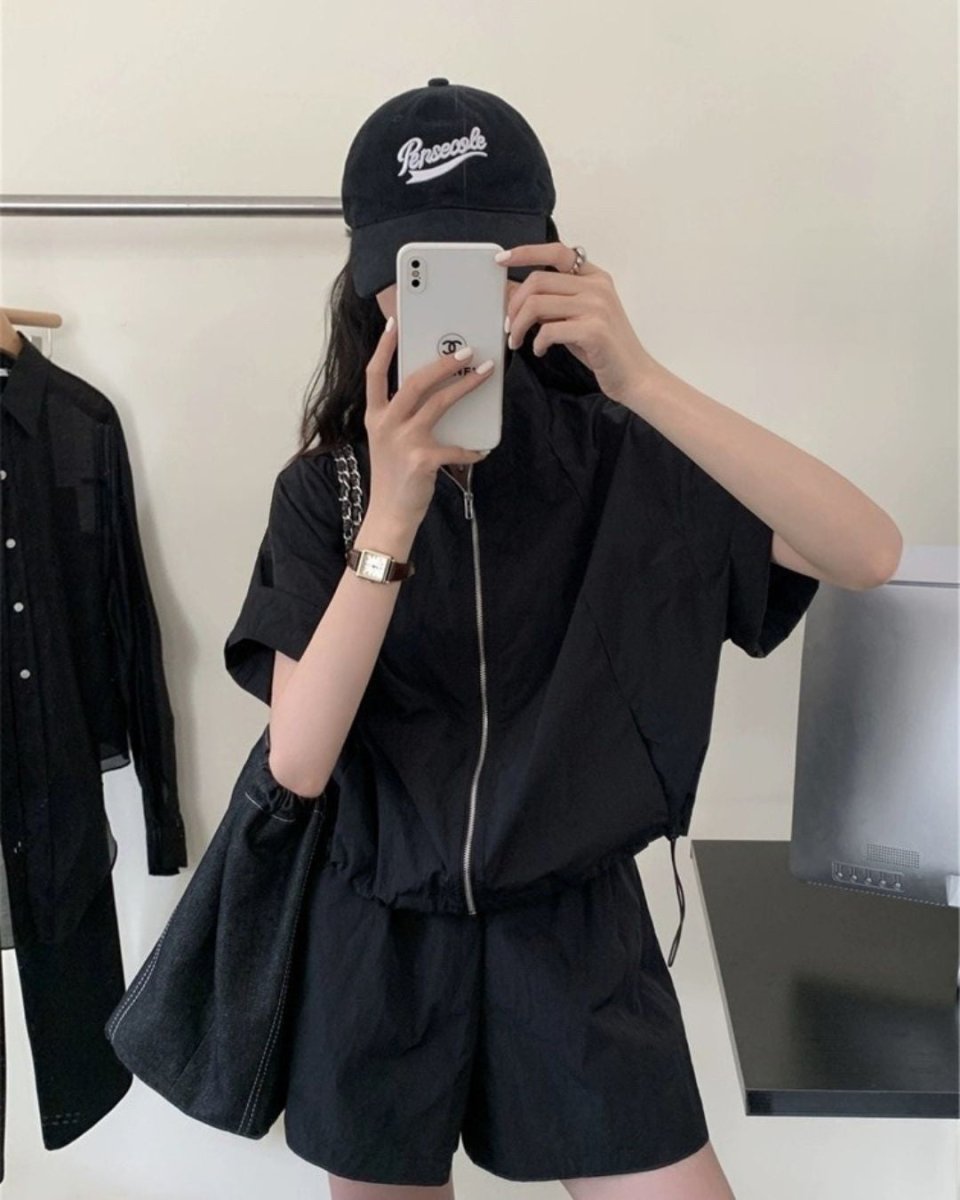 ジップアップセットアップ　CH969 - Chamule