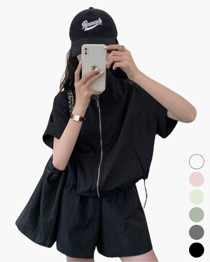 ジップアップセットアップ　CH969 - Chamule