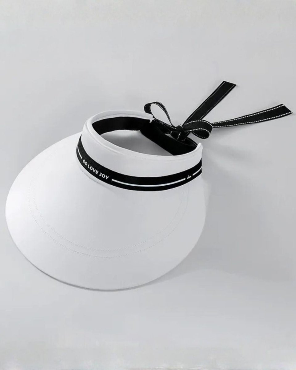 ロゴリボンゴルフサンバイザー　CH972 - Chamule