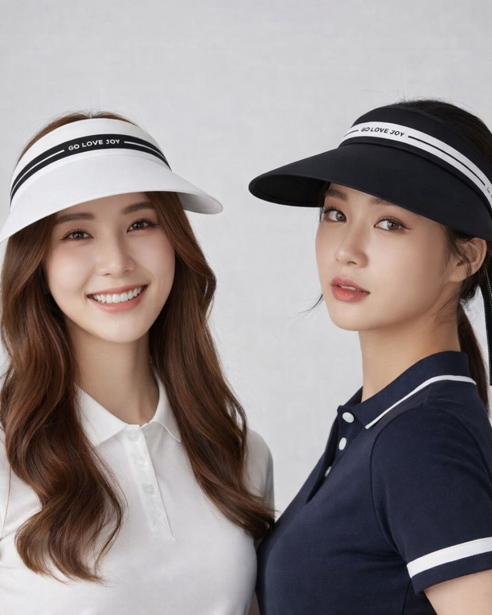 ロゴリボンゴルフサンバイザー　CH972 - Chamule