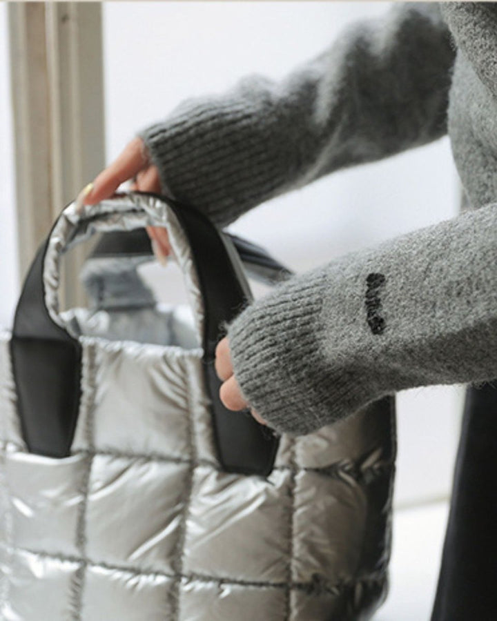 キルティングブロック ミニトート　CH990 - Chamule