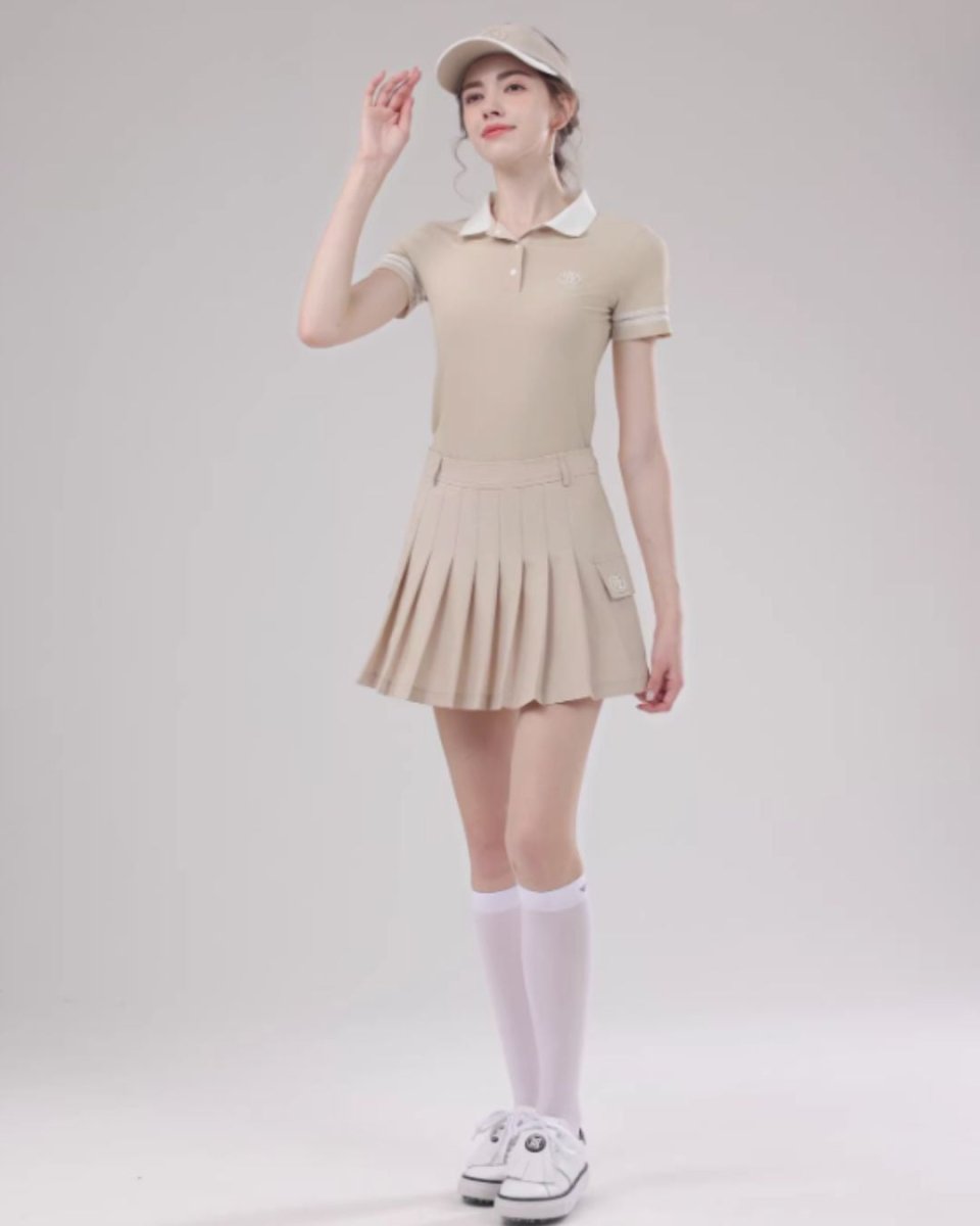 エアリープリーツ ゴルフセットアップ　CH993 - Chamule