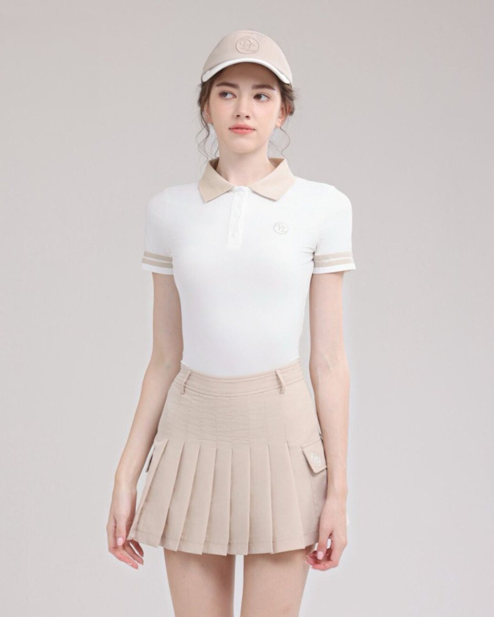 エアリープリーツ ゴルフセットアップ　CH993 - Chamule