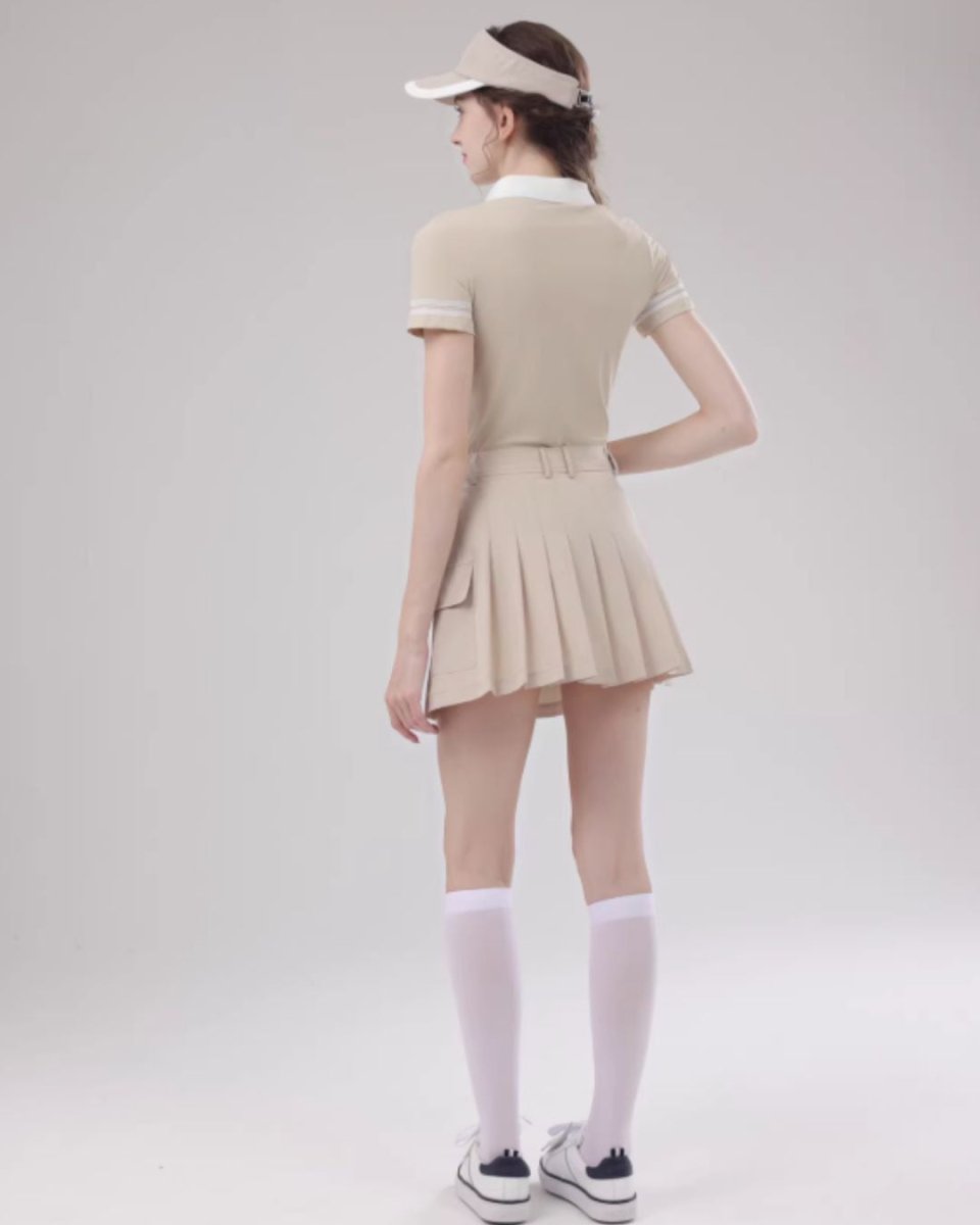 エアリープリーツ ゴルフセットアップ　CH993 - Chamule