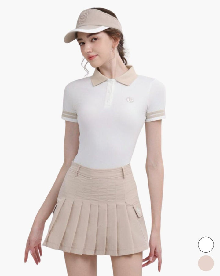 エアリープリーツ ゴルフセットアップ　CH993 - Chamule