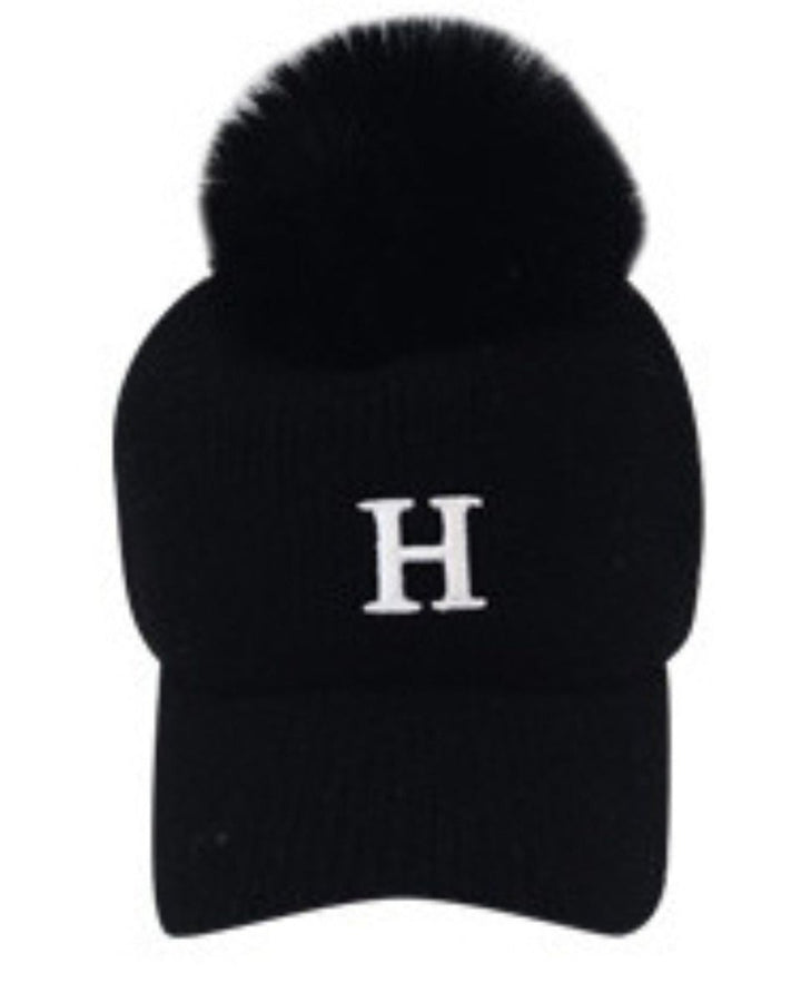 Hロゴポンポン付き帽子　CH865 - Chamule