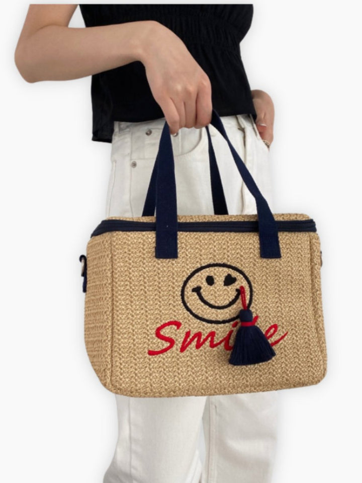 Smile保冷・保温バッグ（Beige / White） CH316 - Chamule