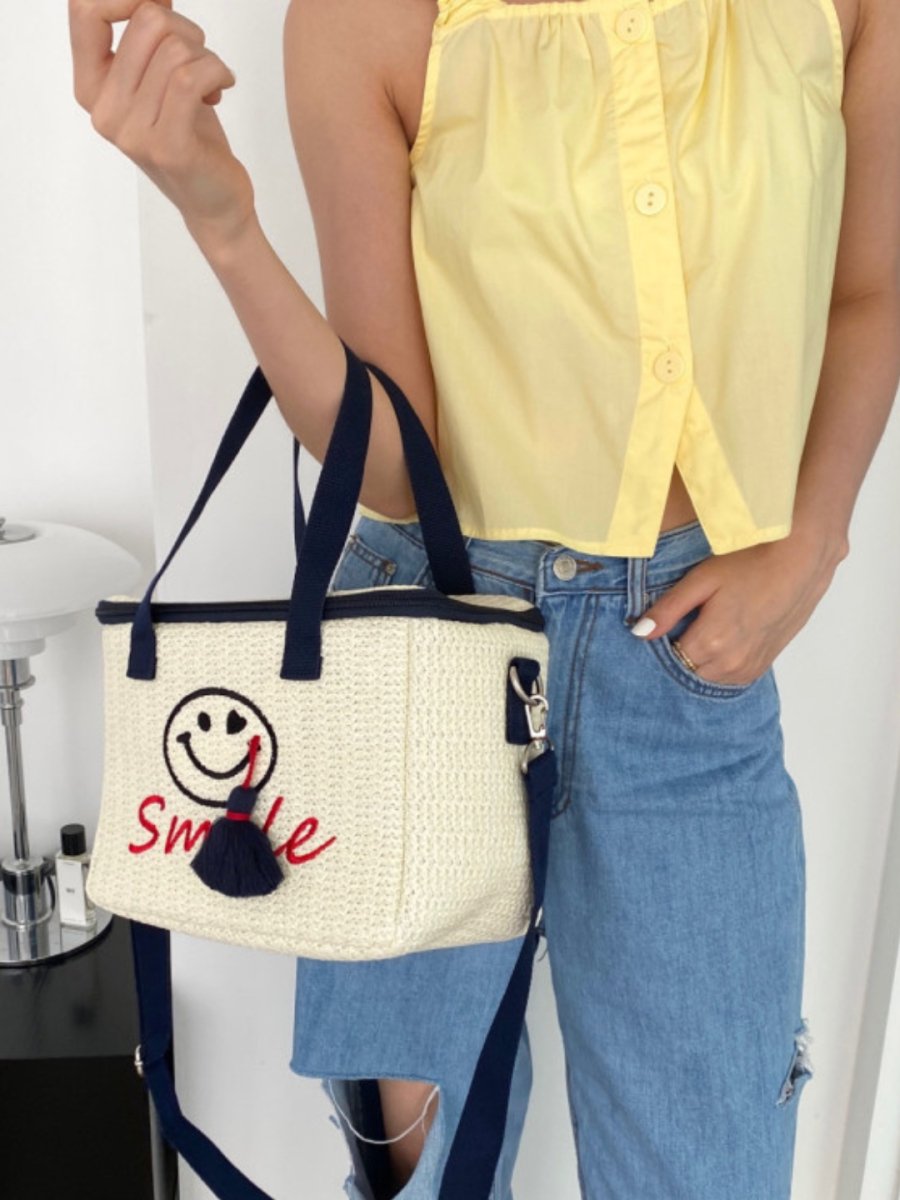 Smile保冷・保温バッグ（Beige / White） CH316 - Chamule