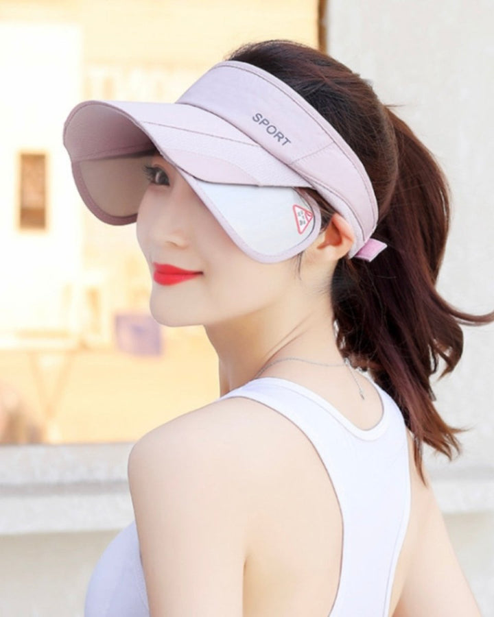 UVカット サイドアジャスターサンバイザー　CH1018 - Chamule