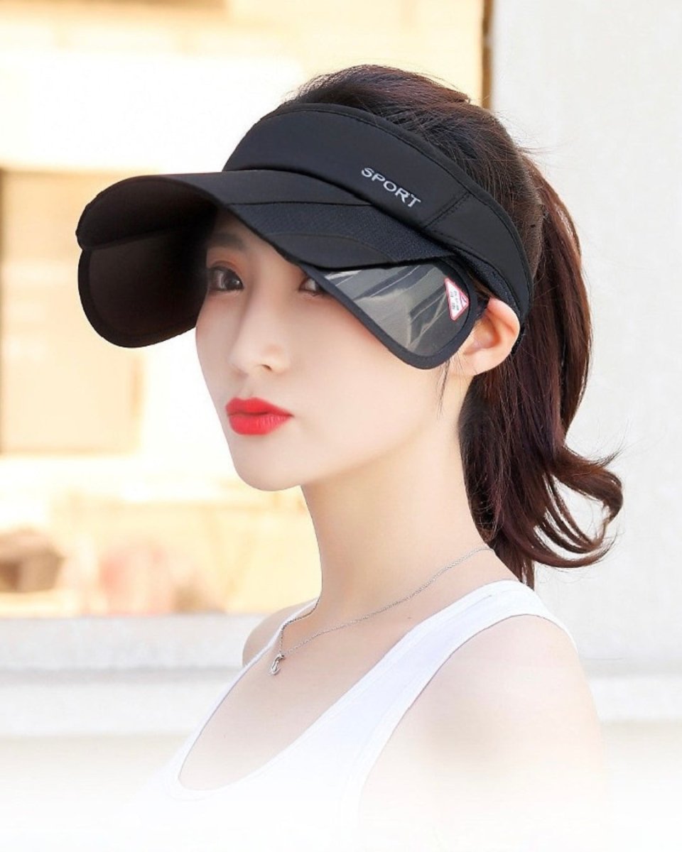 UVカット サイドアジャスターサンバイザー　CH1018 - Chamule