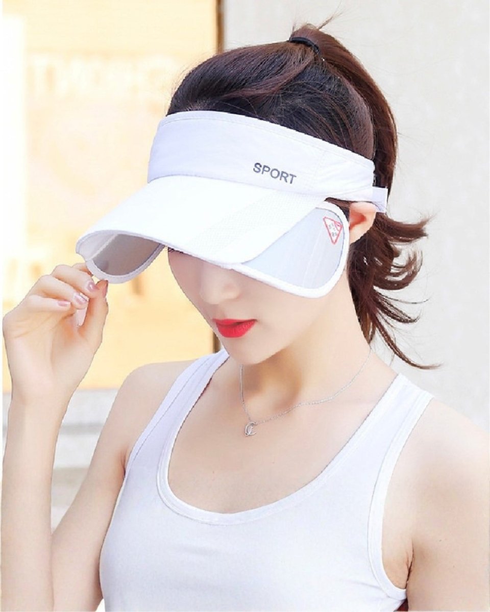 UVカット サイドアジャスターサンバイザー　CH1018 - Chamule