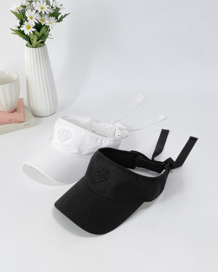 バックリボン UVカットサンバイザー CH1022 - Chamule