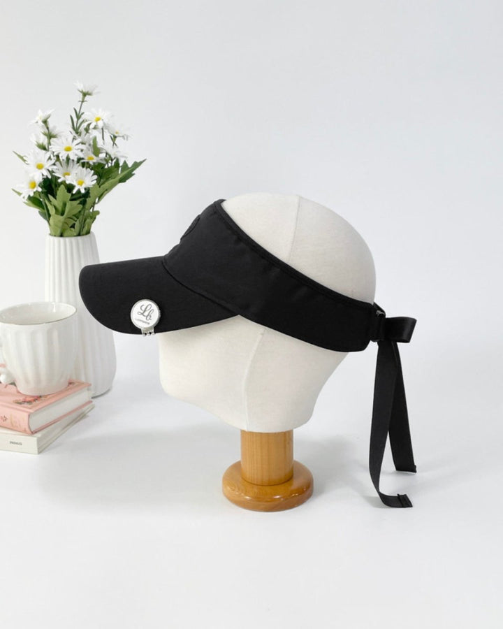 バックリボン UVカットサンバイザー CH1022 - Chamule