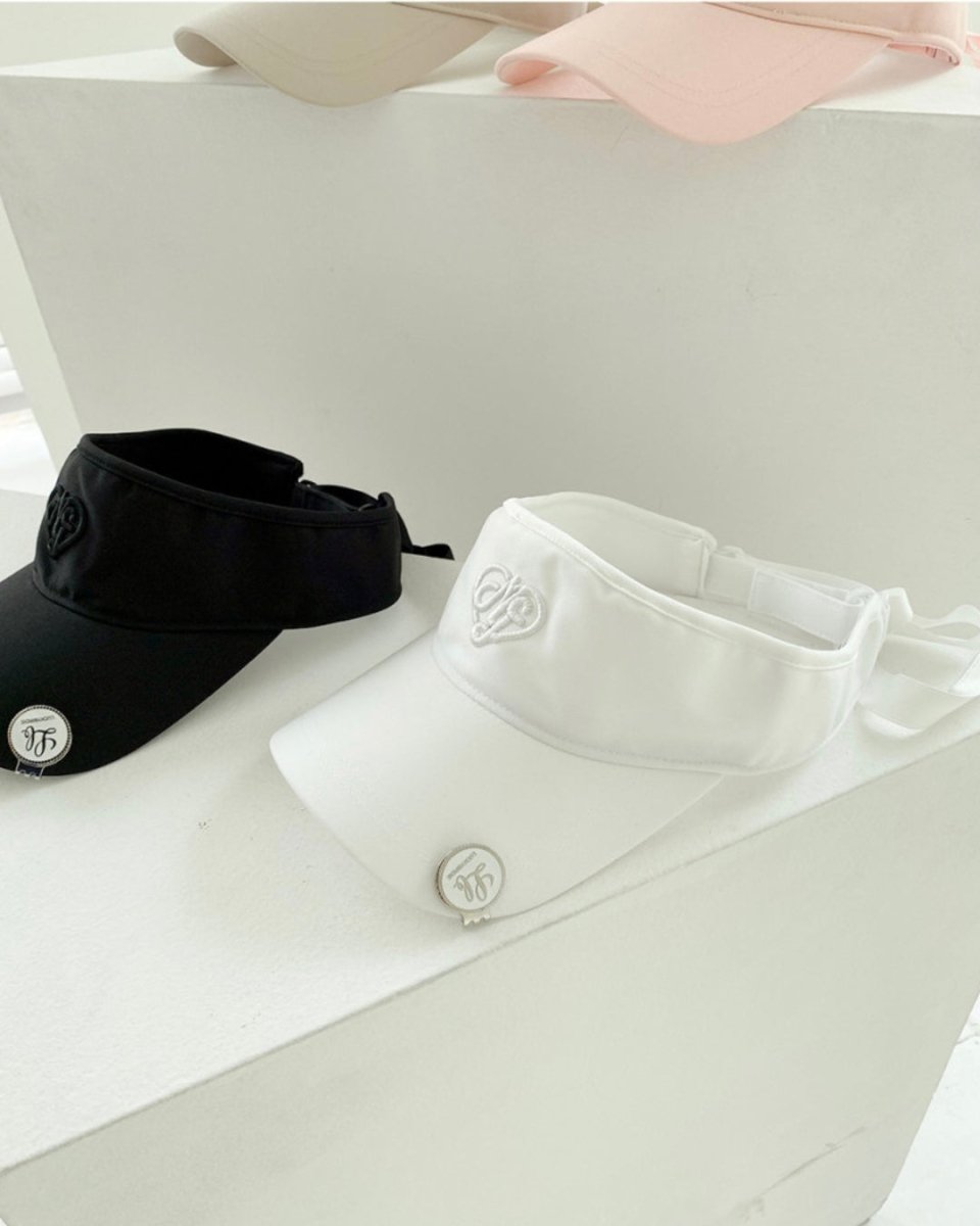 バックリボン UVカットサンバイザー CH1022 - Chamule