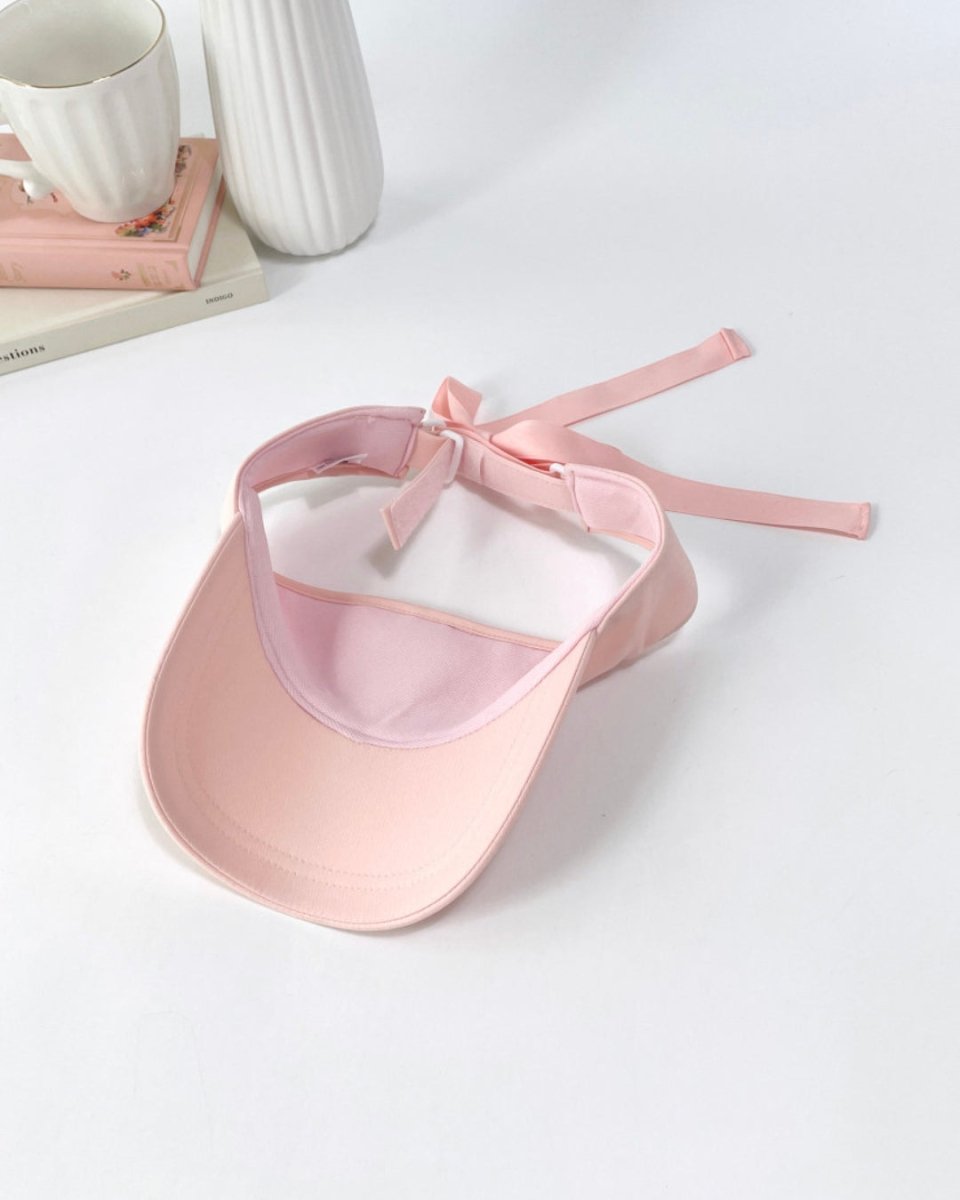 バックリボン UVカットサンバイザー CH1022 - Chamule