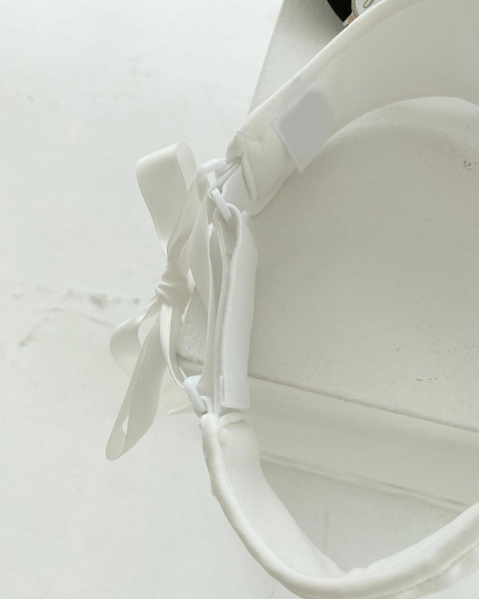 バックリボン UVカットサンバイザー CH1022 - Chamule