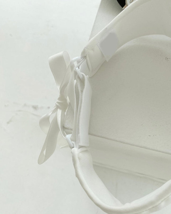 バックリボン UVカットサンバイザー CH1022 - Chamule