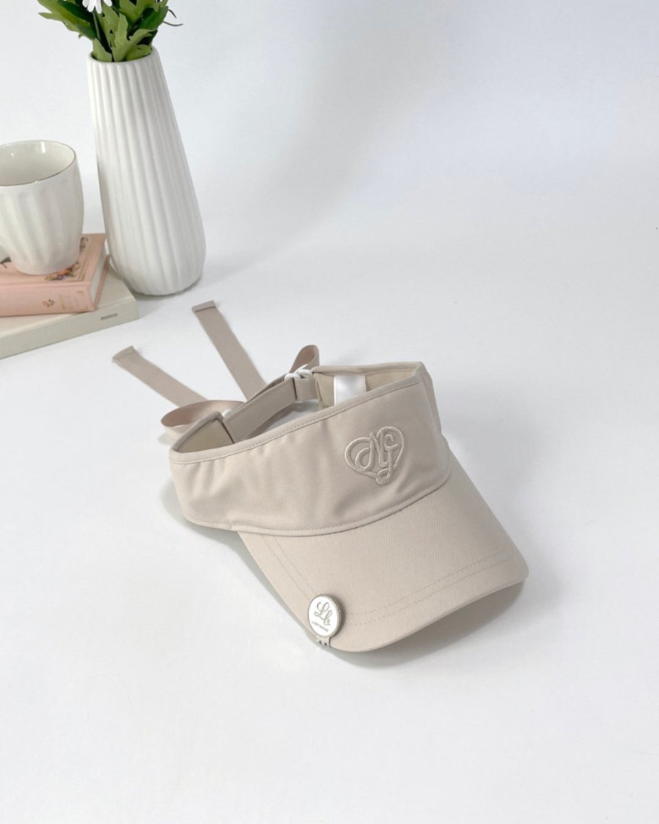 バックリボン UVカットサンバイザー CH1022 - Chamule