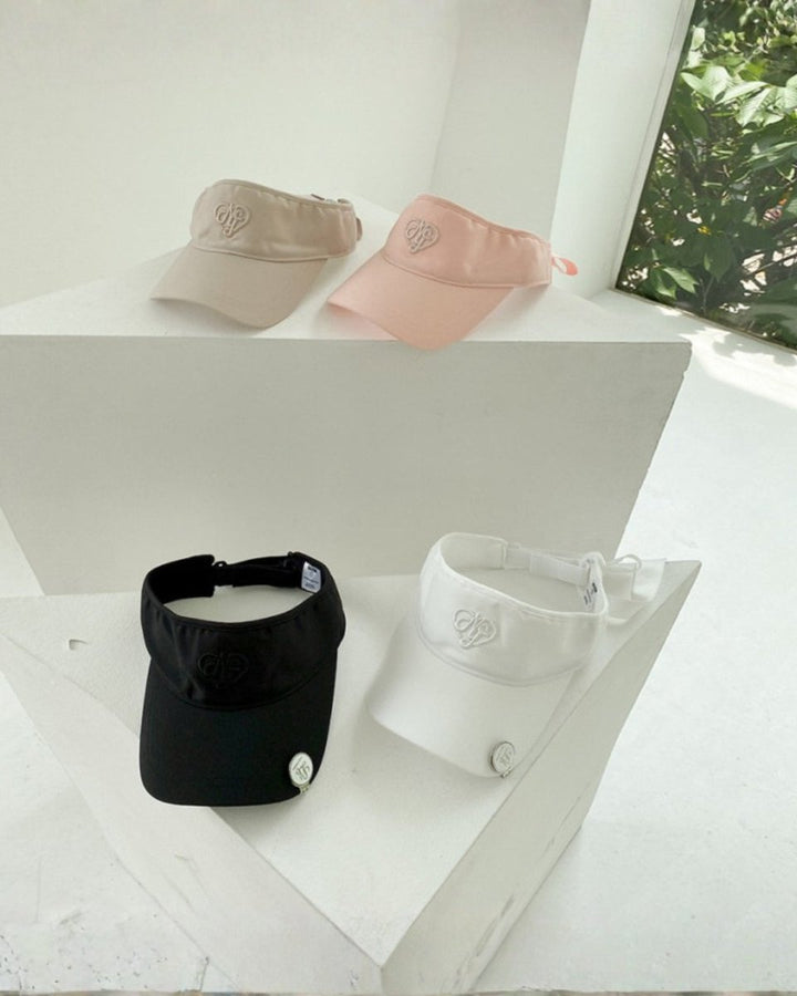 バックリボン UVカットサンバイザー CH1022 - Chamule