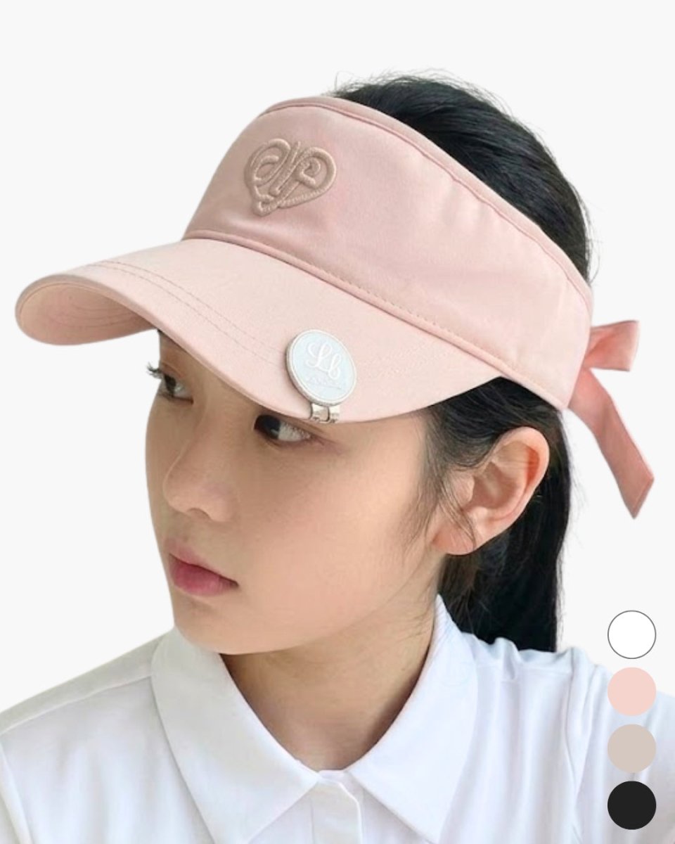 バックリボン UVカットサンバイザー CH1022 - Chamule