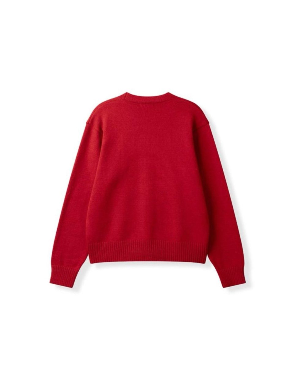 ロゴVネックニットカーディガン CH1004 - Chamule