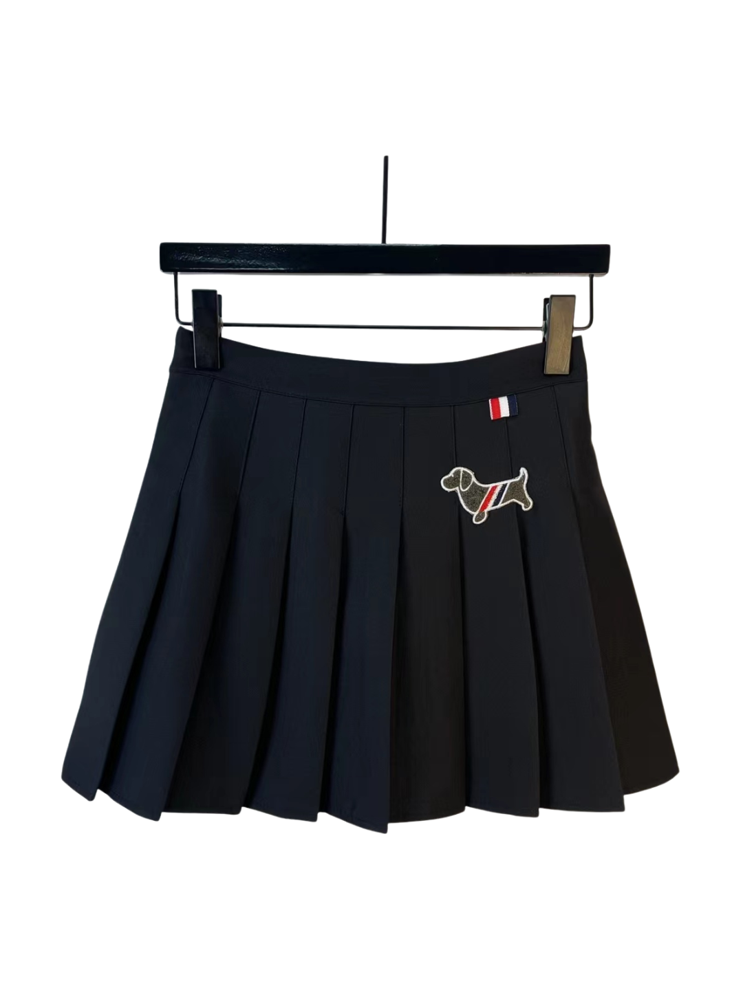 Pleated slim skirt ch203